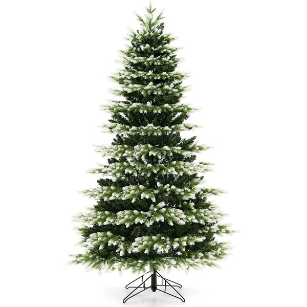 Hinged Christmas Tree with 350 LED Lights Remote Control