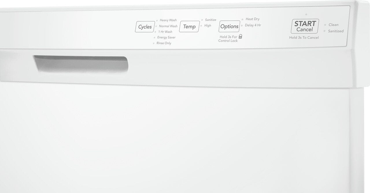 Frigidaire FFCD2418UW Frigidaire 24'' Built-In Dishwasher