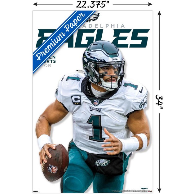 Trends International Nfl Philadelphia Eagles Jalen Hurts Feature Series 23 Unframed Wall Poster Prints