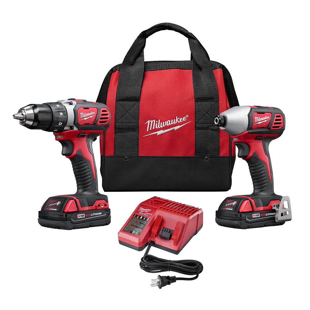 MW M18 Cordless Lithium-Ion 2-Tool Combo Kit 2691-22 from MW