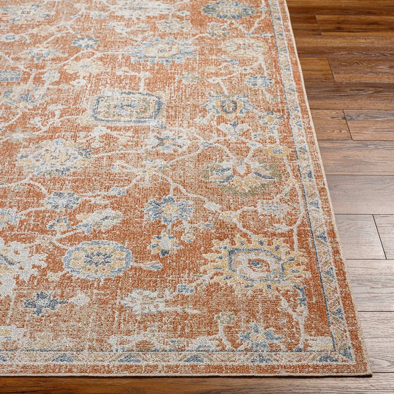 Erlanger Traditional Washable Area Rug