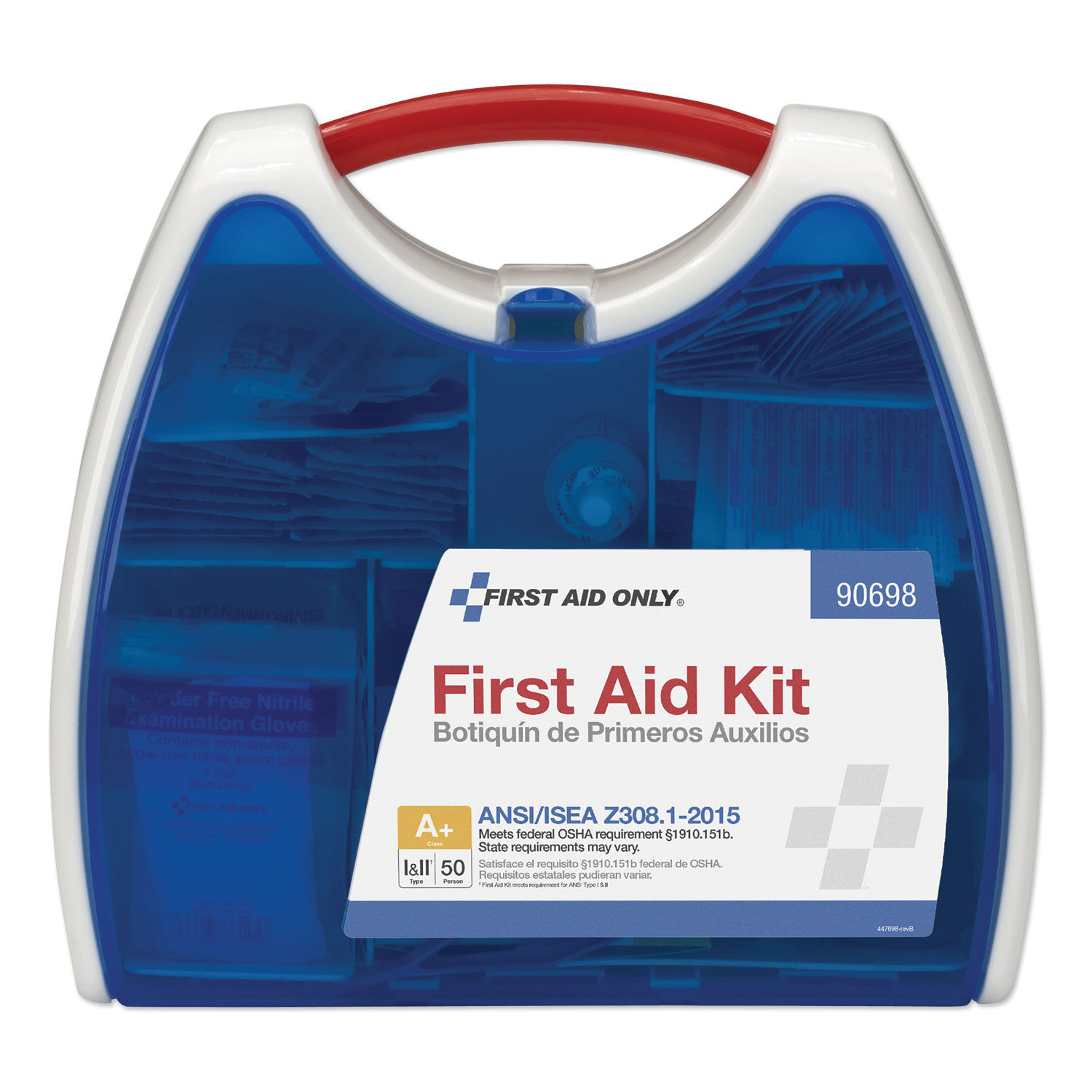 ReadyCare First Aid Kit for 50 People by First Aid Onlyandtrade; FAO90698