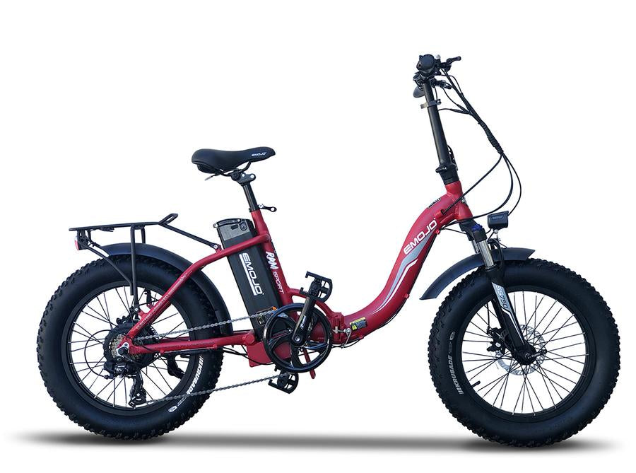 Emojo Ram SS Step Thru 48V 750Watt Folding Fat Tire Electric Bike