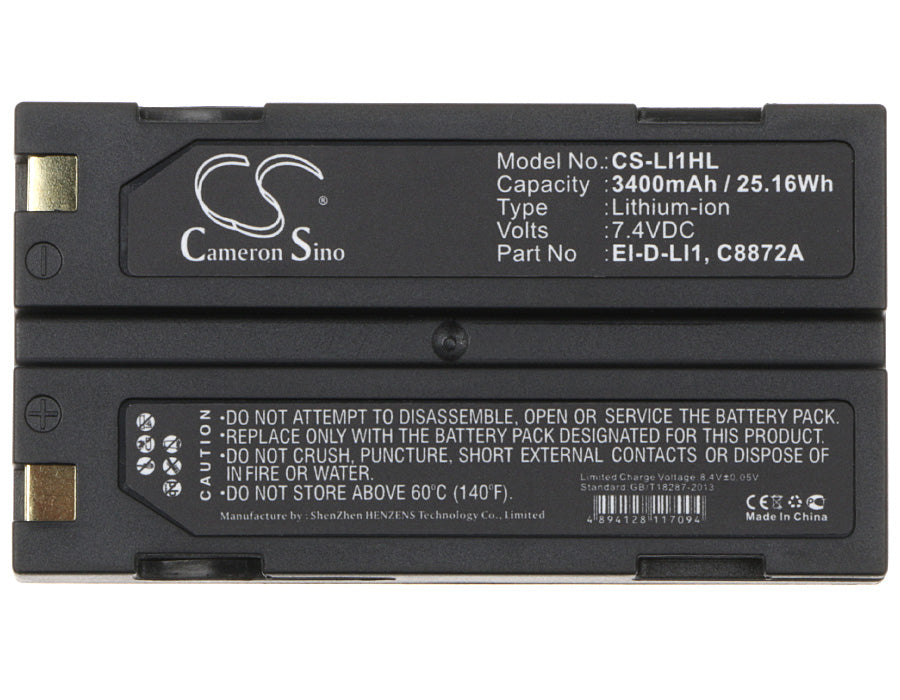 CHC X91 X93 3400mAh Replacement Battery BatteryClerkcom Survey Multimeter and Equipment