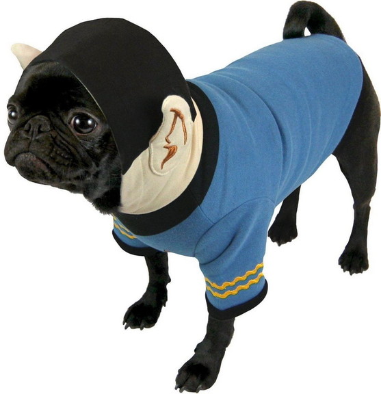 A Crowded Coop Star Trek Spock Dog Costume Hoodie ...