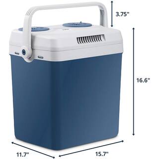 Ivation Electric Cooler (25 L) Thermoelectric Cooler 12V Cooler and Car Fridge IVAPC25