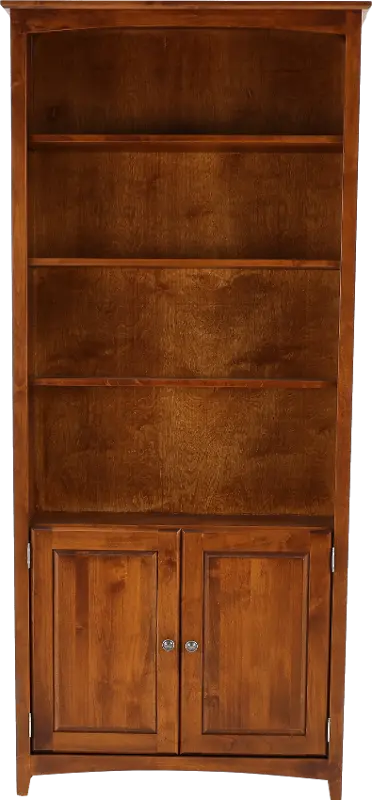 Lancaster Tuscan Brown Bookcase