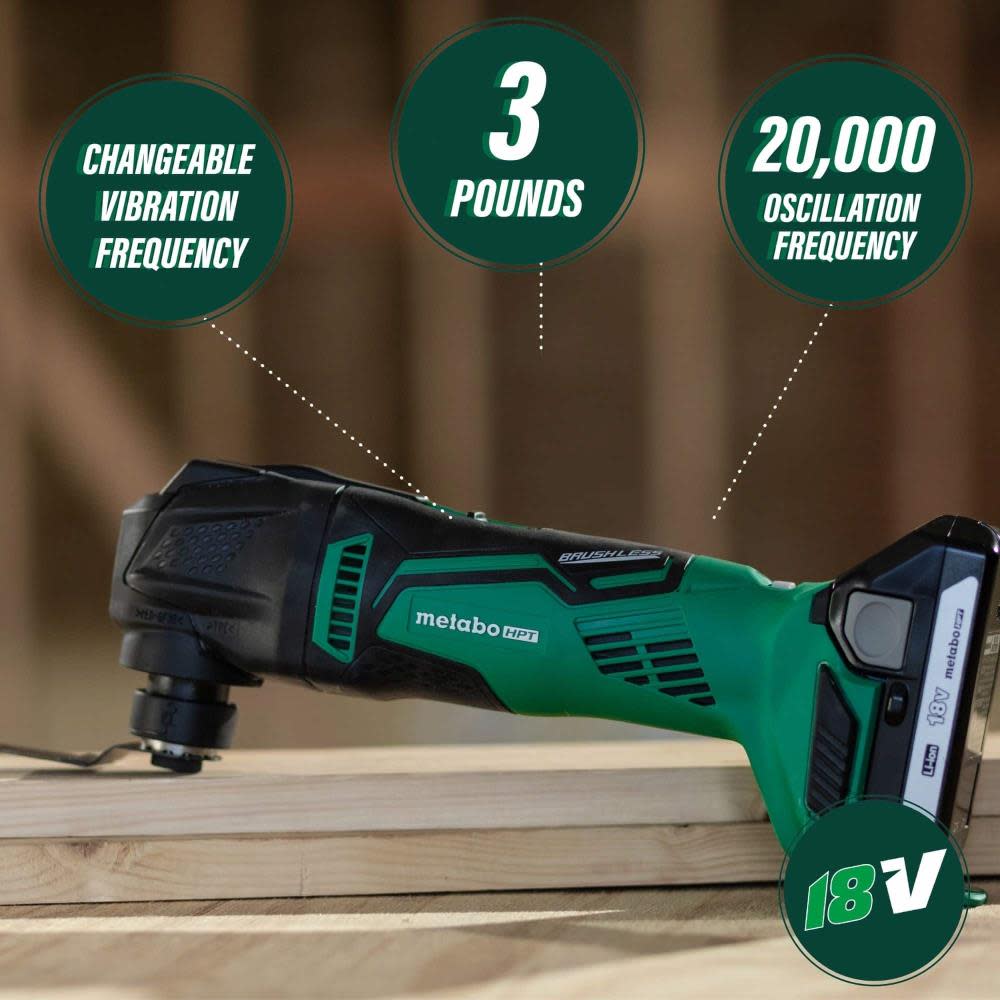 18V Brushless Lithium Ion Oscillating Multi-Tool (Tool Body Only) ;