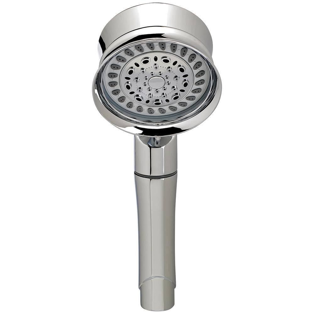 Sprite Showers Traditional Shower Handle Shower Head Water Filtration System with 8-Spray Settings in Chrome HTE-CM