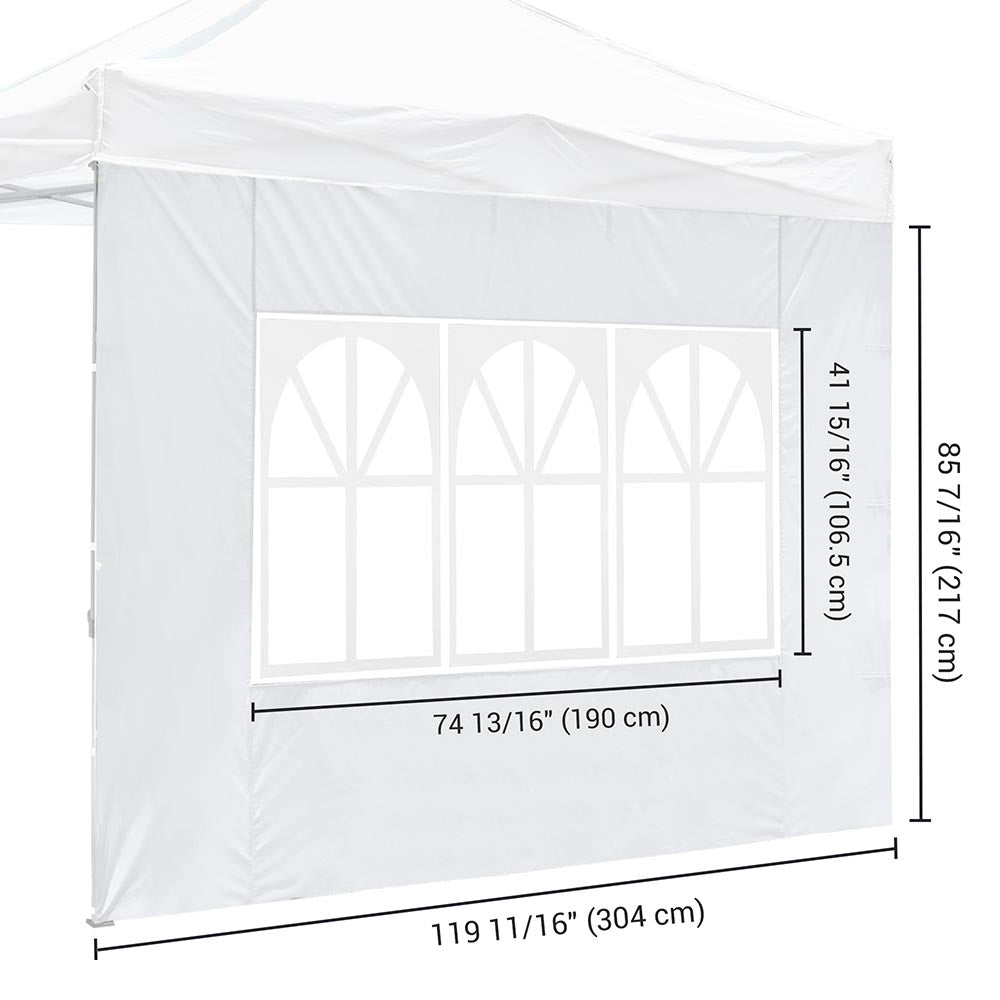 Yescom Canopy Tent Wall with Windows 1080D 10x7ft 1pc