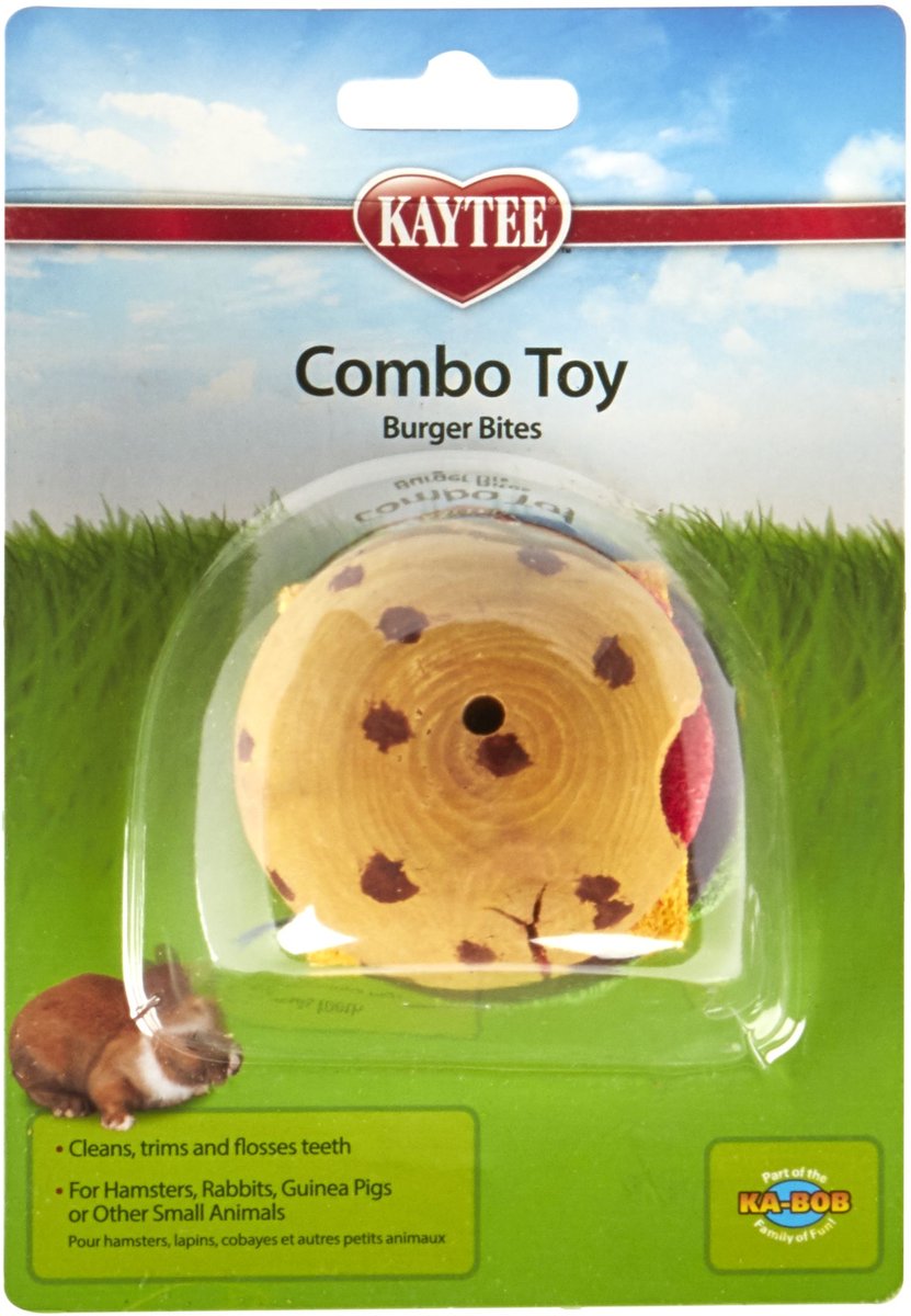 Kaytee Burger Bites Combo Small Pet Toy