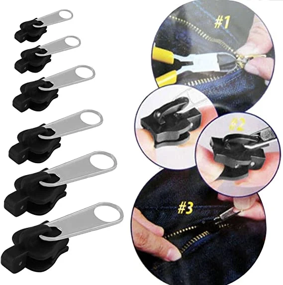 FIX ZIP PULLER (6 PIECES)