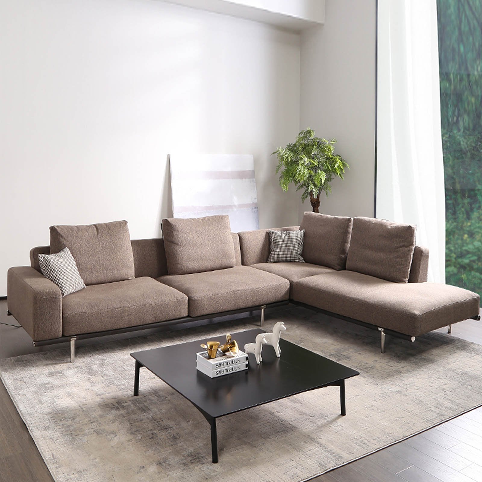 Chur L Shape Sofa Sf038-3Cl-B