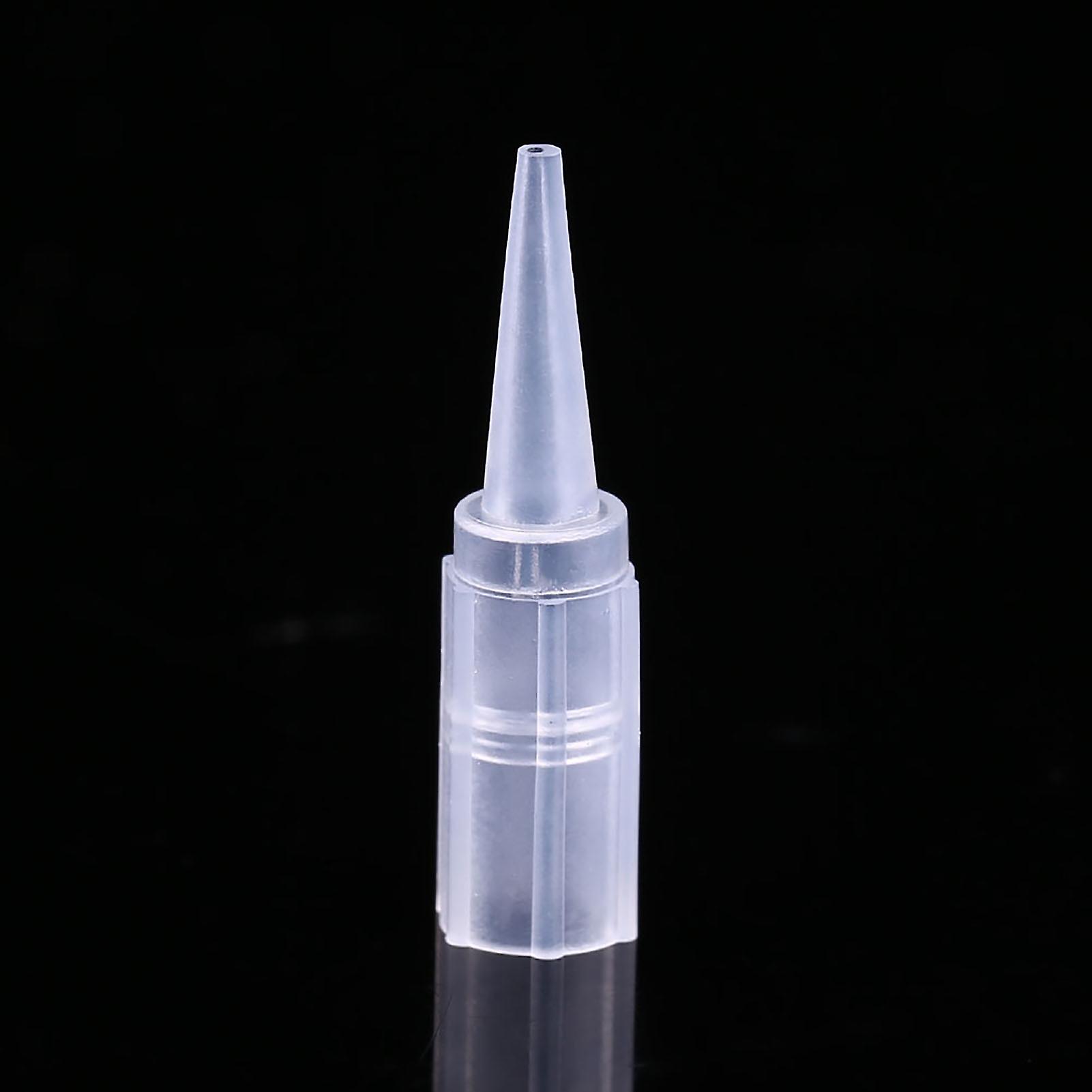 100pcs/set Disposable Tattoo Needle Tube Nozzle Tips Cap Round Microblading Machine Supply 1r