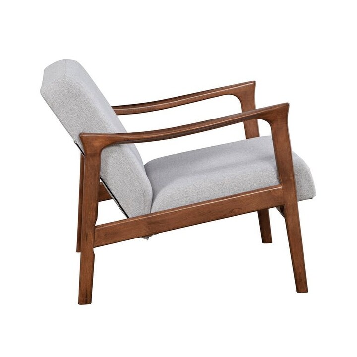 Zephyr Slate Wood Lounge Chair