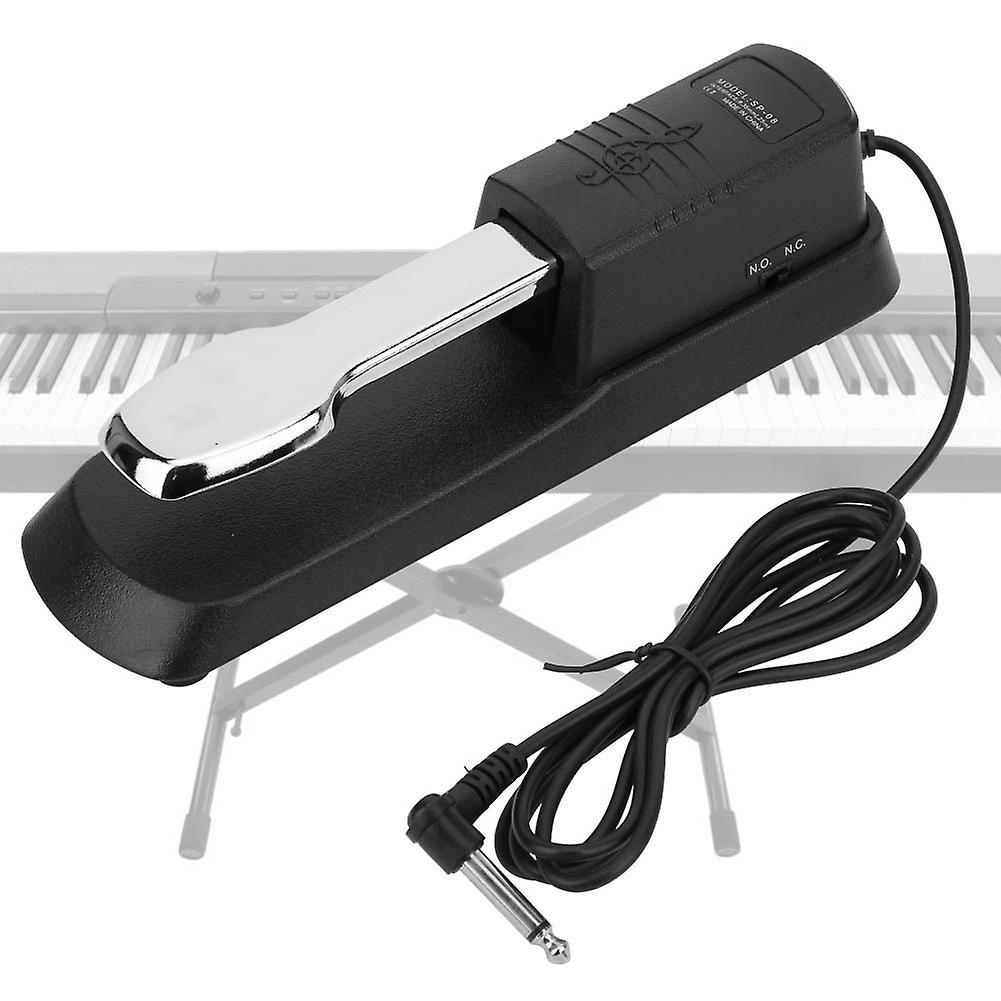 Piano Sustain Foot Pedal Switch With Non-slip Mat Musical Instrument Accessories