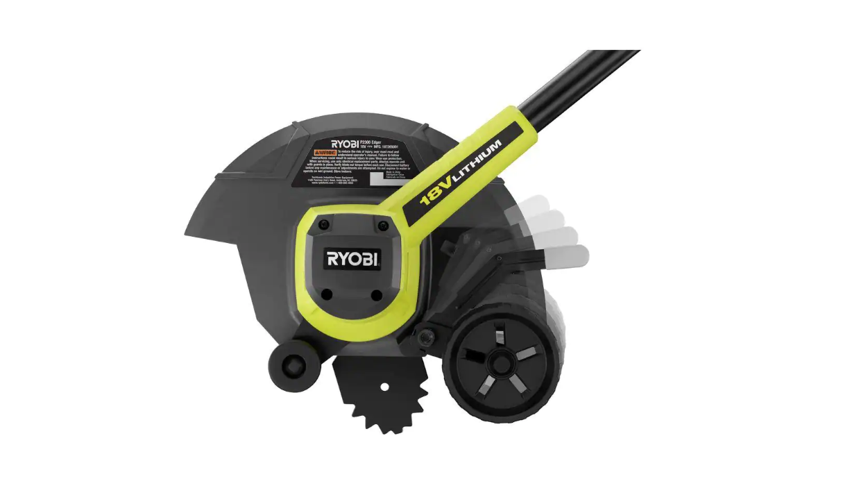 RYOBI P2300A ONE+ 18V 9 in. Cordless Battery Edger (Tool Only)