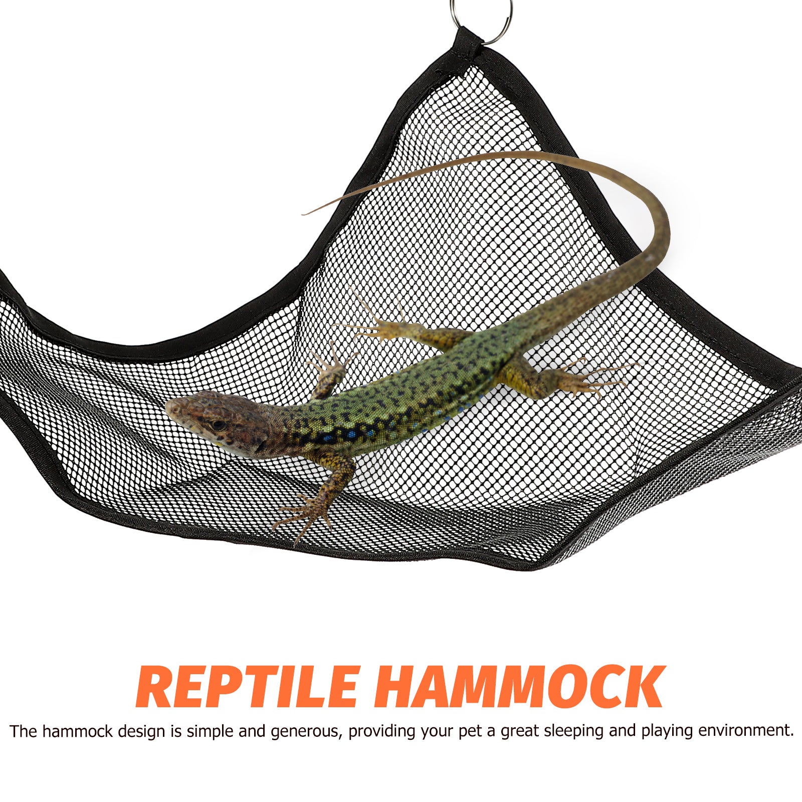 2Pcs Reptile Hammock Lizard Snake Hanging Bed Lizard Hammock Reptile Animals Hammock Toy