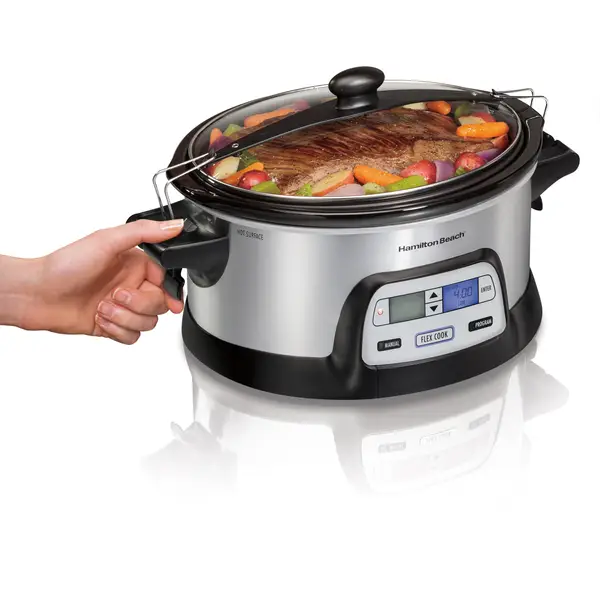 Hamilton Beach Programmable FlexCook 6-Quart Slow Cooker