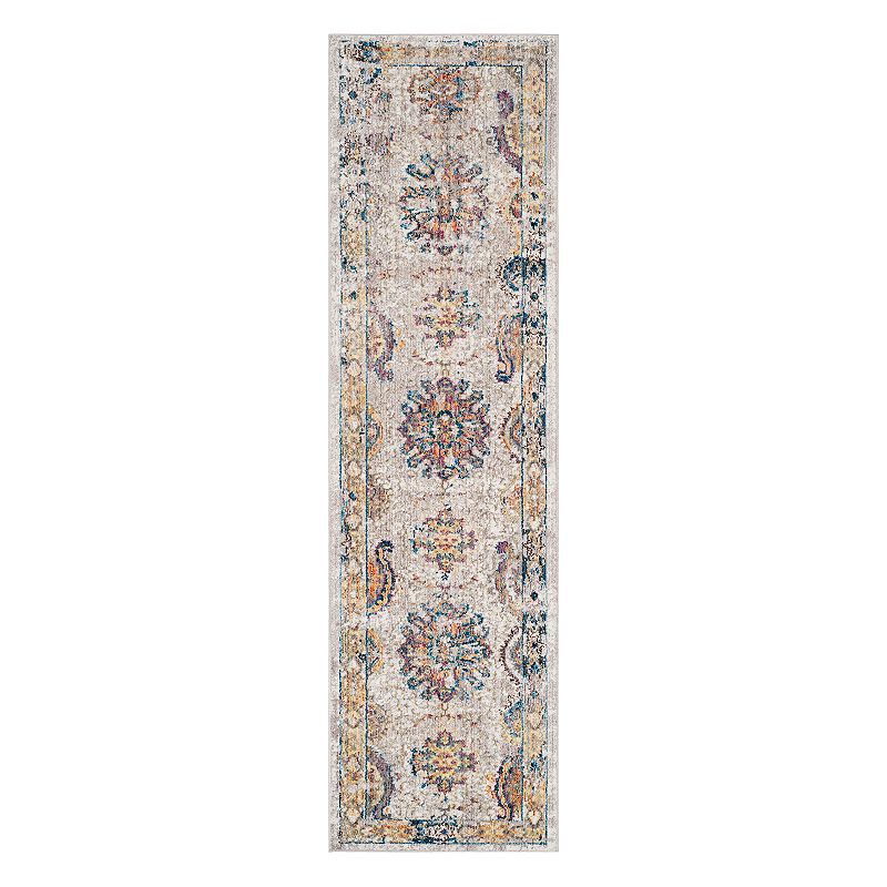 Safavieh Bristol Fairfax Framed Floral Rug