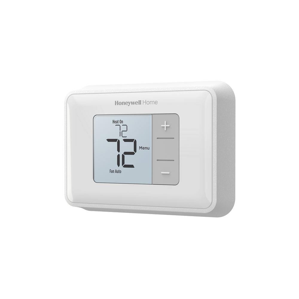 Honeywell Home Horizontal Non-Programmable Thermostat with Digital Backlit Display RTH5160