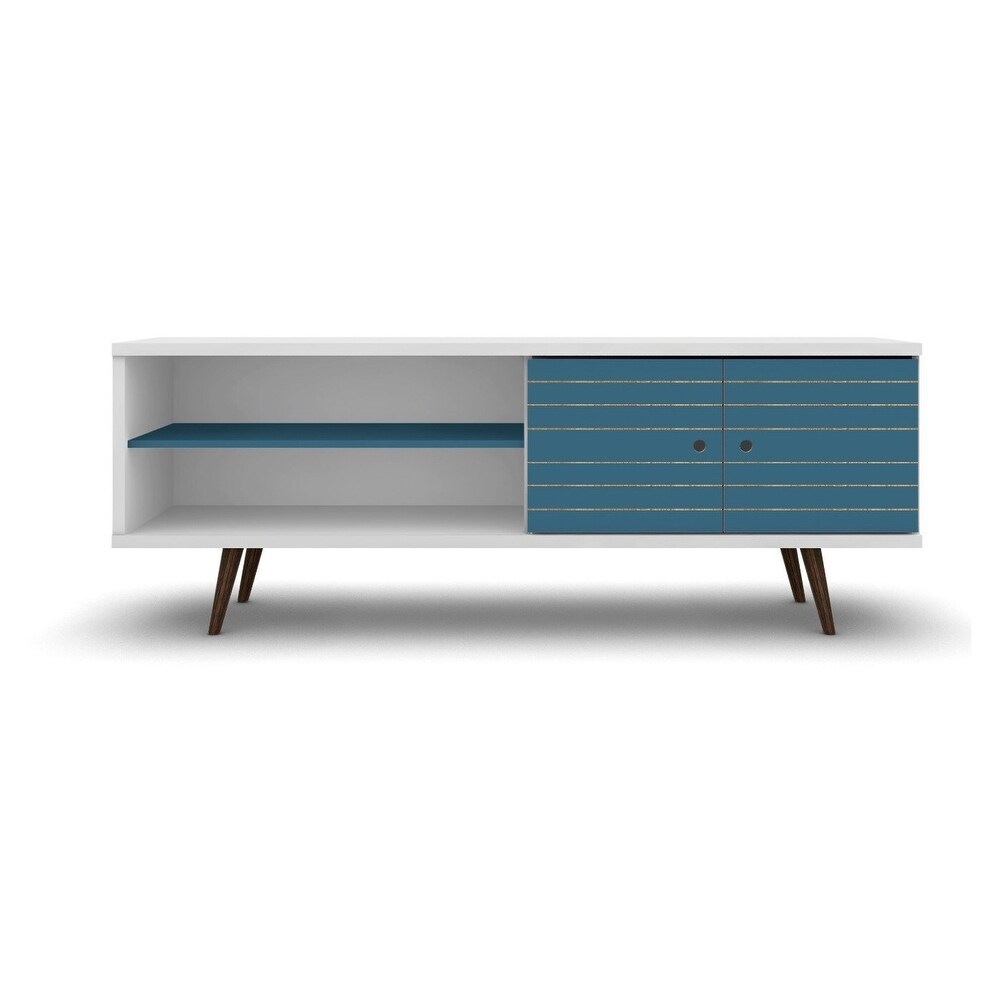 Manhattan Comfort Sortland Wooden Modern Media Cabinet Console