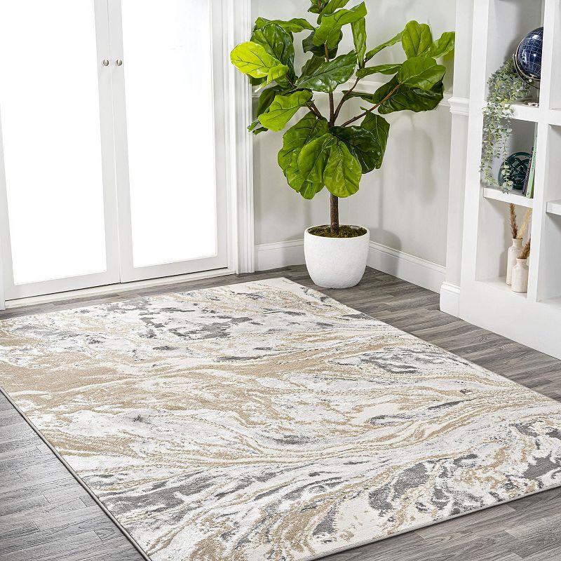 Jonathan Y Swirl Marbled Pattern Area Rug