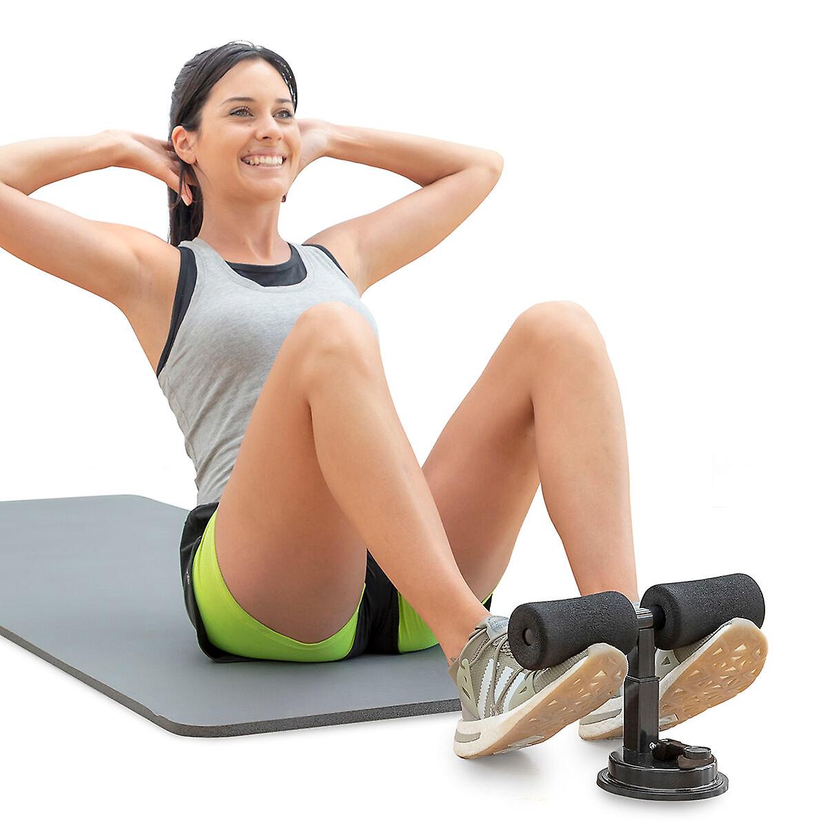 Sit-up Bar for Abdominals with Suction Pad and Exercise Guide CoreUp InnovaGoods