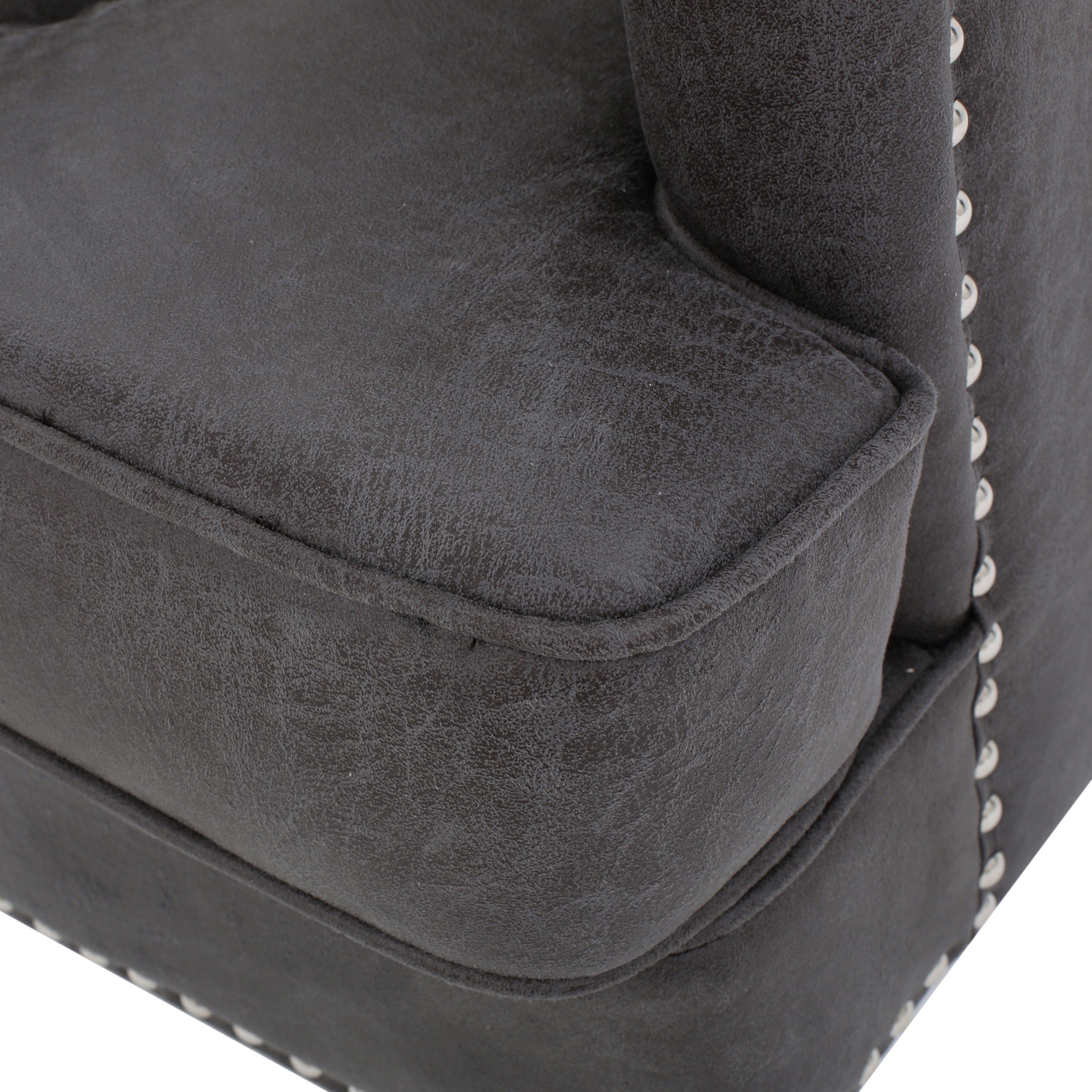 Madene Tufted Back Fabric Club Chair