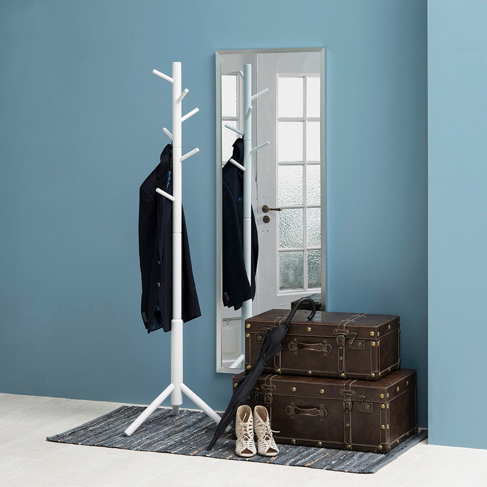 BRENER Coat Stand in White