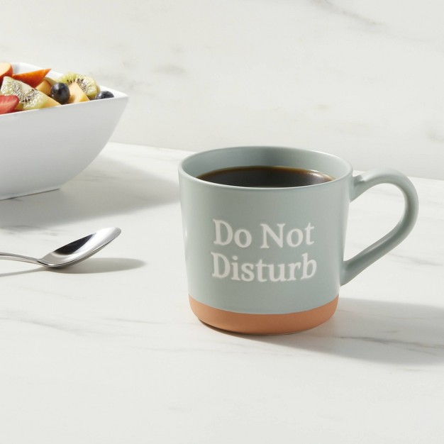 15oz Stoneware Do Not Disturb Mug