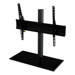 AVF Universal Table Top TV Base Adjustable Tilt and Turn for Most TVs 46 in. to 65 in. BlackBlack B602BB-A