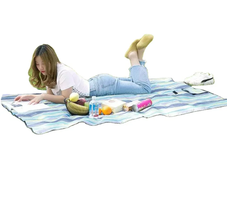 150x200cm Camping Mat Table Cloth Folding Camping Mattress Outdoor Waterproof Beach Picnic Blanket Hiking BeachPad