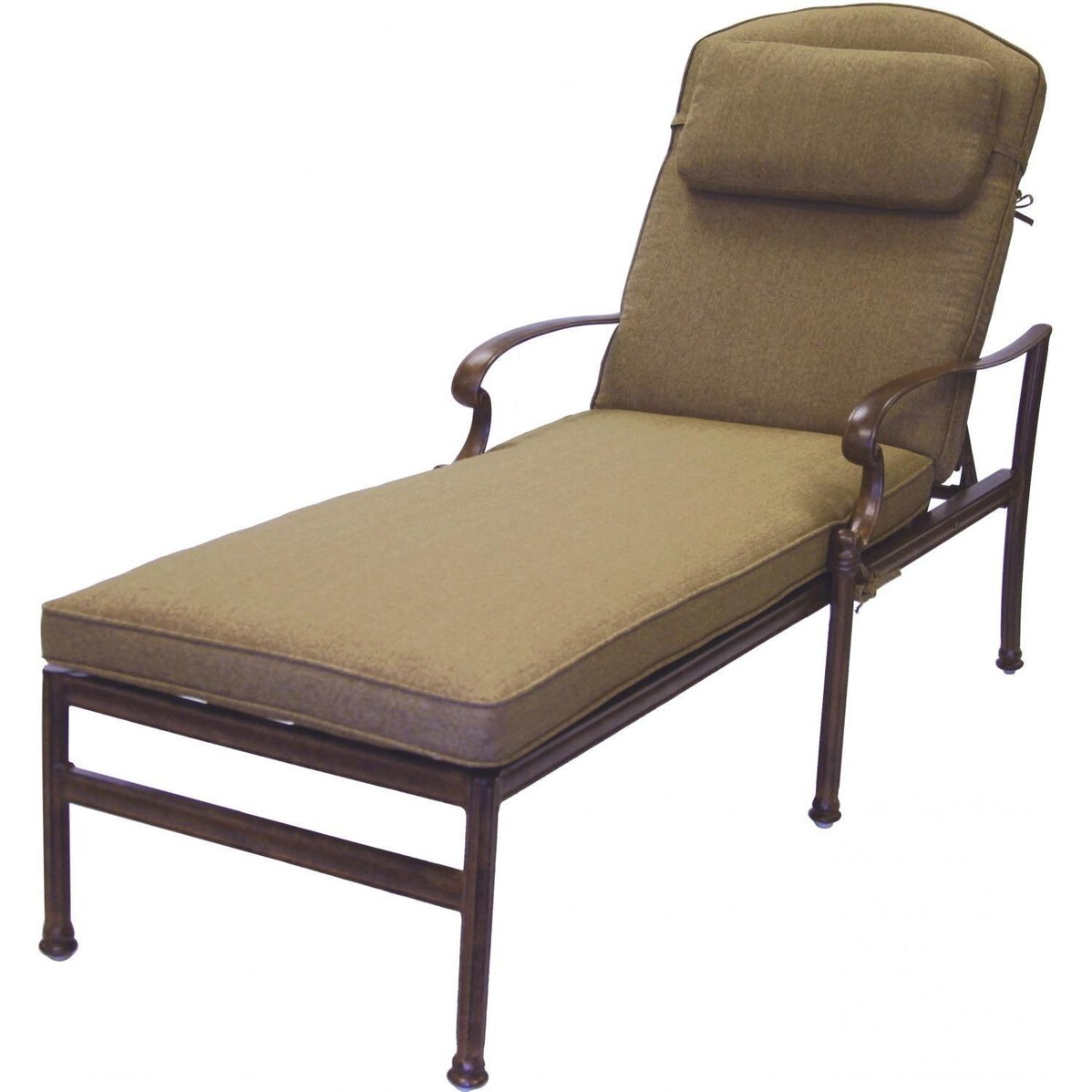 Darlee Santa Barbara Cast Aluminum Patio Chaise Lounge