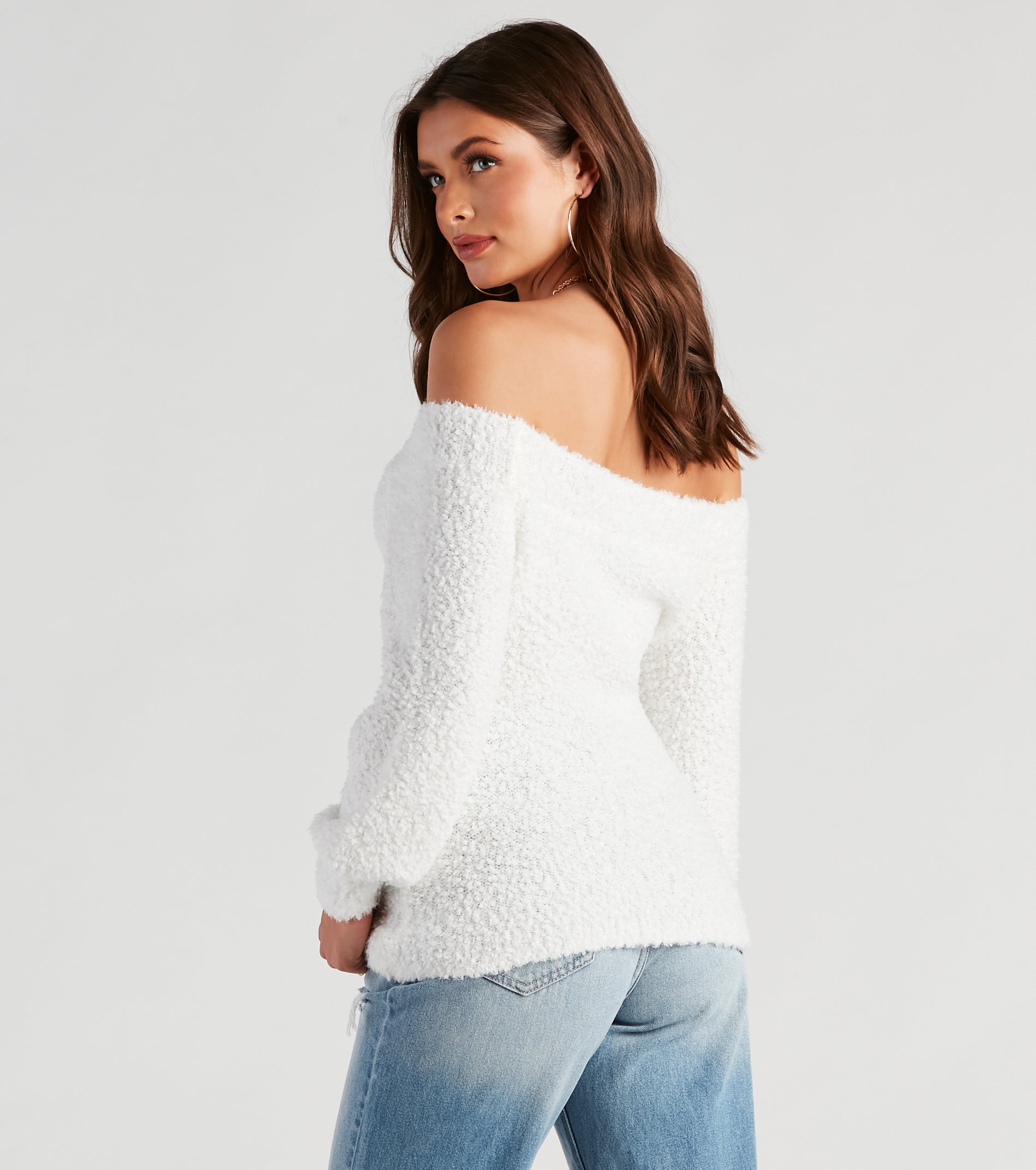 Season Chill Popcorn Knit Sweater