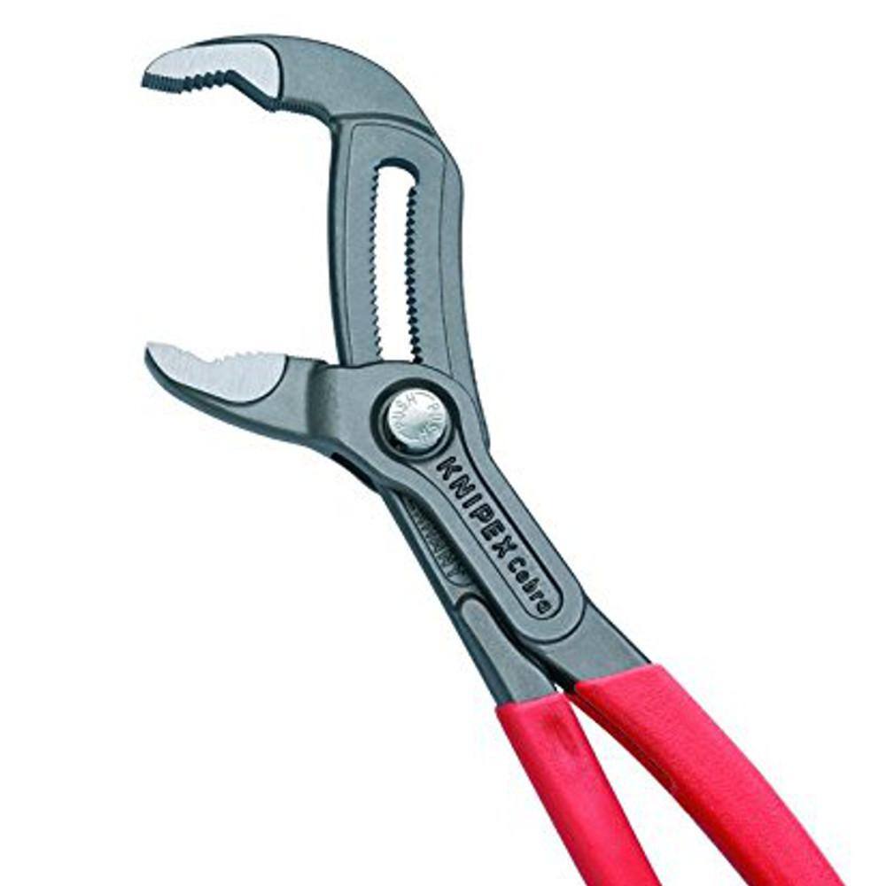 KNIPEX Cobra Series 7-14 in. Box Joint Pliers with Pinch Guard 87 01 180 SBA