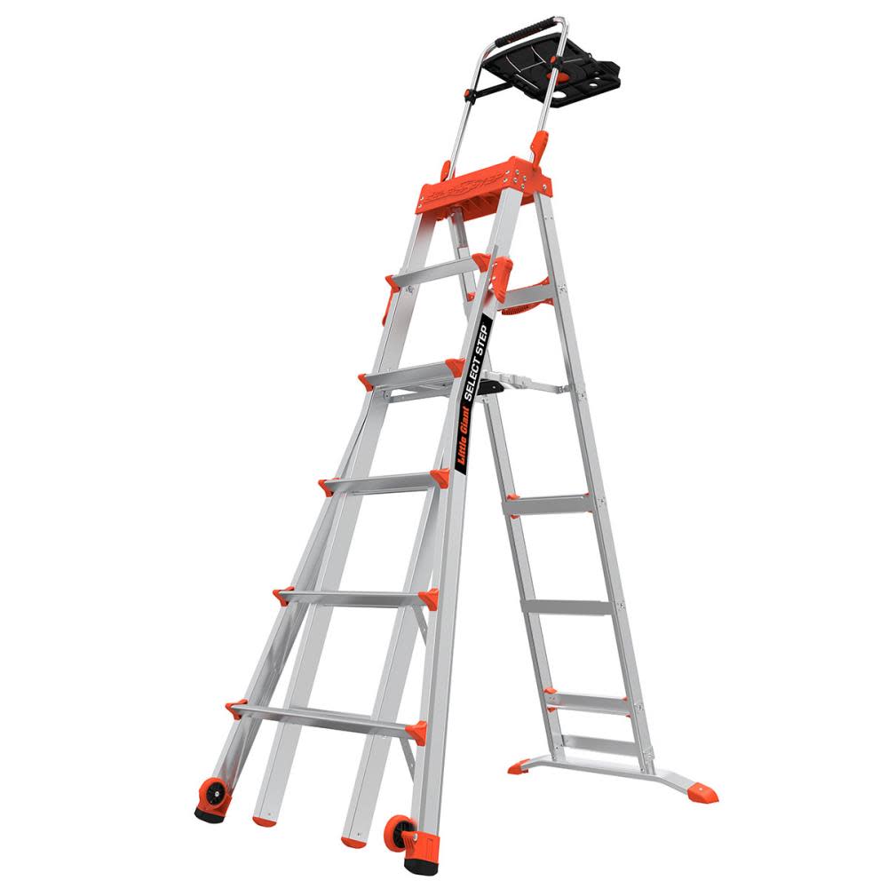 Select Step M6 Aluminum Type 1AA Step Ladder