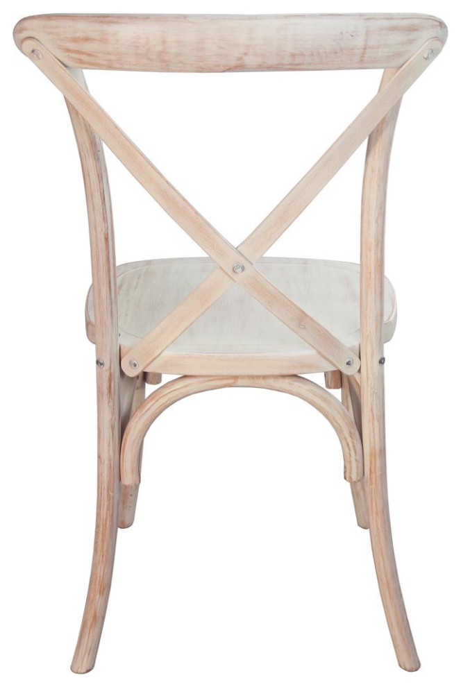 Advantage Lime Wash X Back Chair   Contemporary   Dining Chairs   by BisonOffice  Houzz