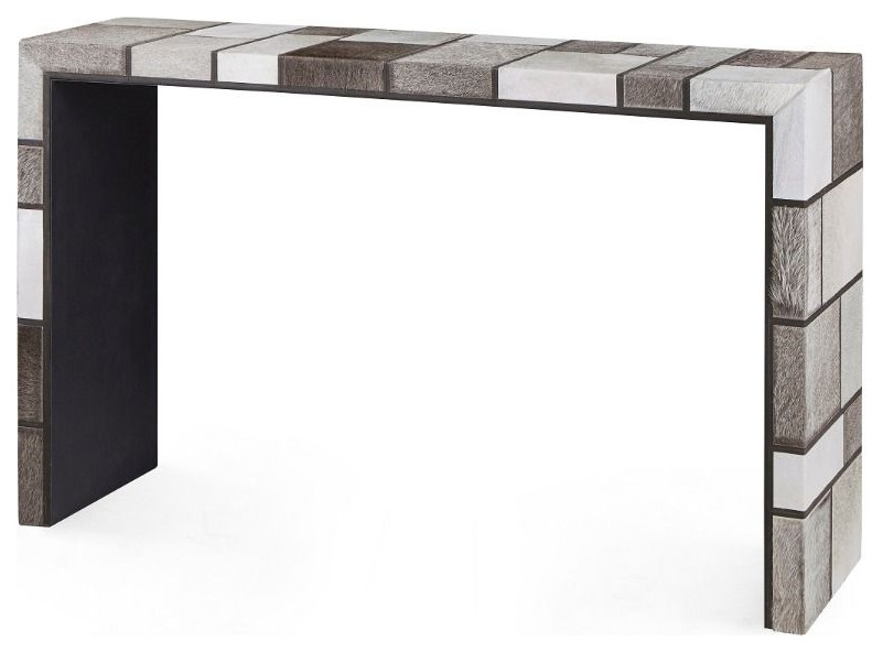 Mondrian Console  Gray   Contemporary   Console Tables   by Old Bones Co.  Studios  Houzz