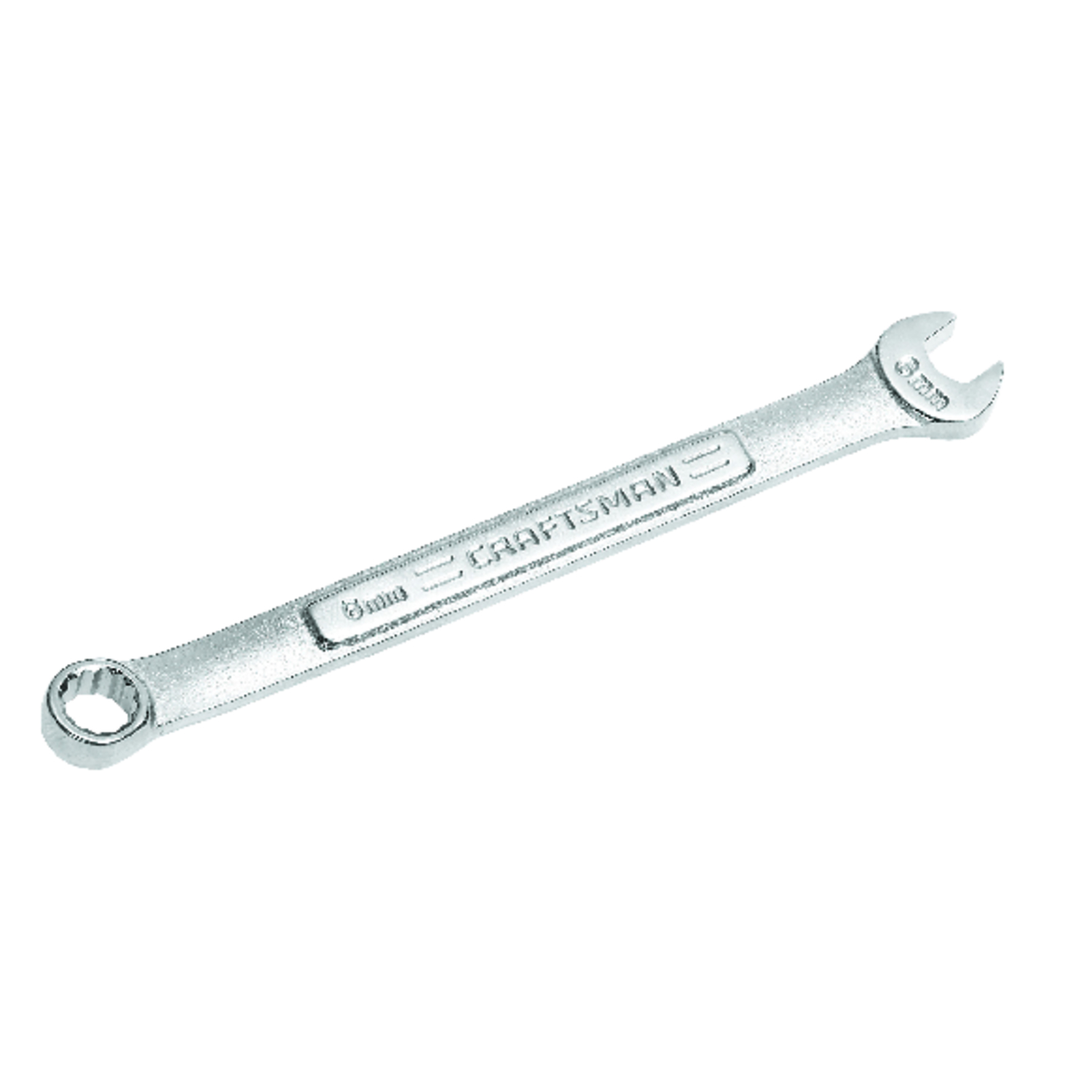 Craftsman 6 mm X 6 mm 12 Point Metric Combination Wrench 3.19 in. L 1 pc