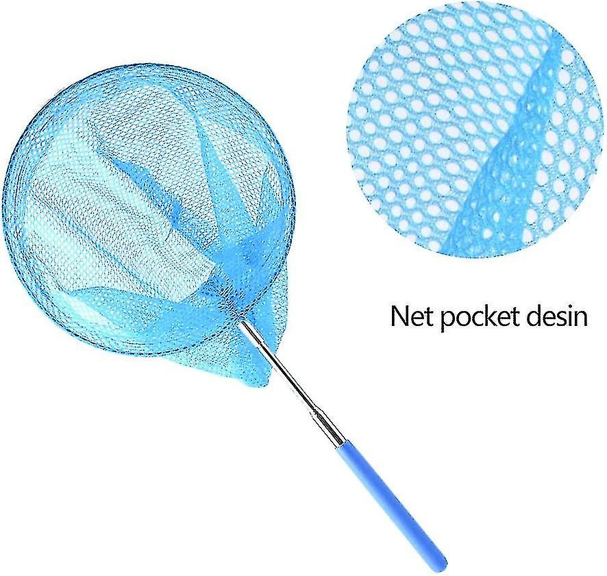 5 Pieces Telescopic Butterfly Catching Nets Insect Fishing Nets Outdoor Tools