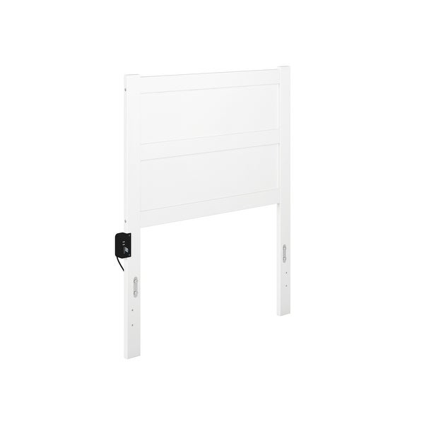 NoHo Twin Headboard in White - - 35356592