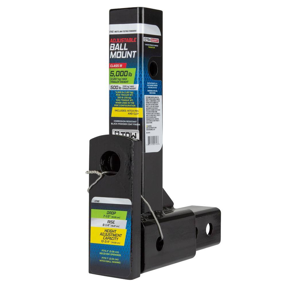 TowSmart Class 3 5000 lb Adjustable Height from 7-12