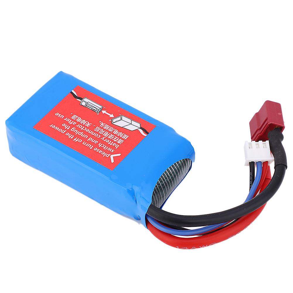 Rc Car Battery Accessory Part Fit For Wltoys 144001 1/14 Four-wheel Drive Alloy Rc Car