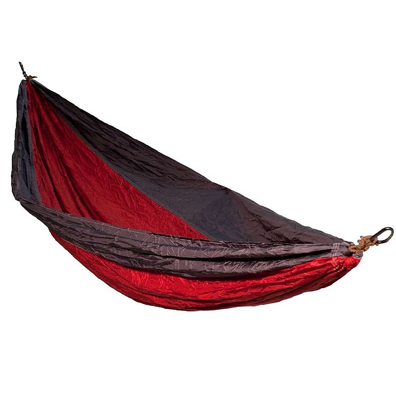 118 Red and Blue Polyester Traveler Camping Hammock