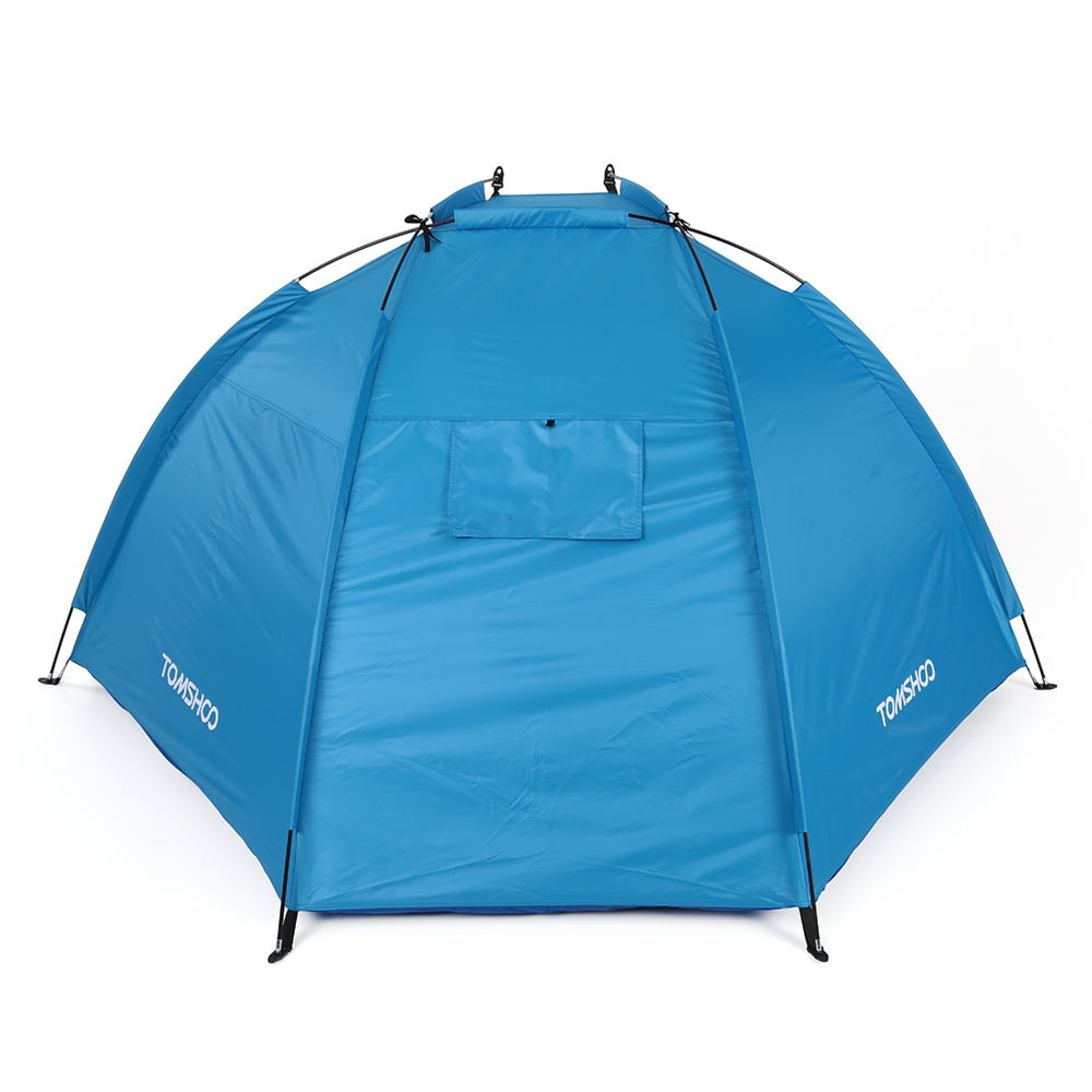 TOMSHOO Tent Sun Shelter，  Outdoor Sports Sunshade Tent Beach Shade for 2-3 Person with UV Protection with Carry Bag