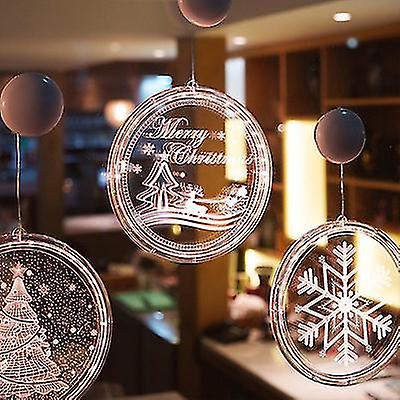 16cm Christmas Led Decoration Lights Christmas Room Small Decoration Lanterns Window Garden Decoration Modeling Lights