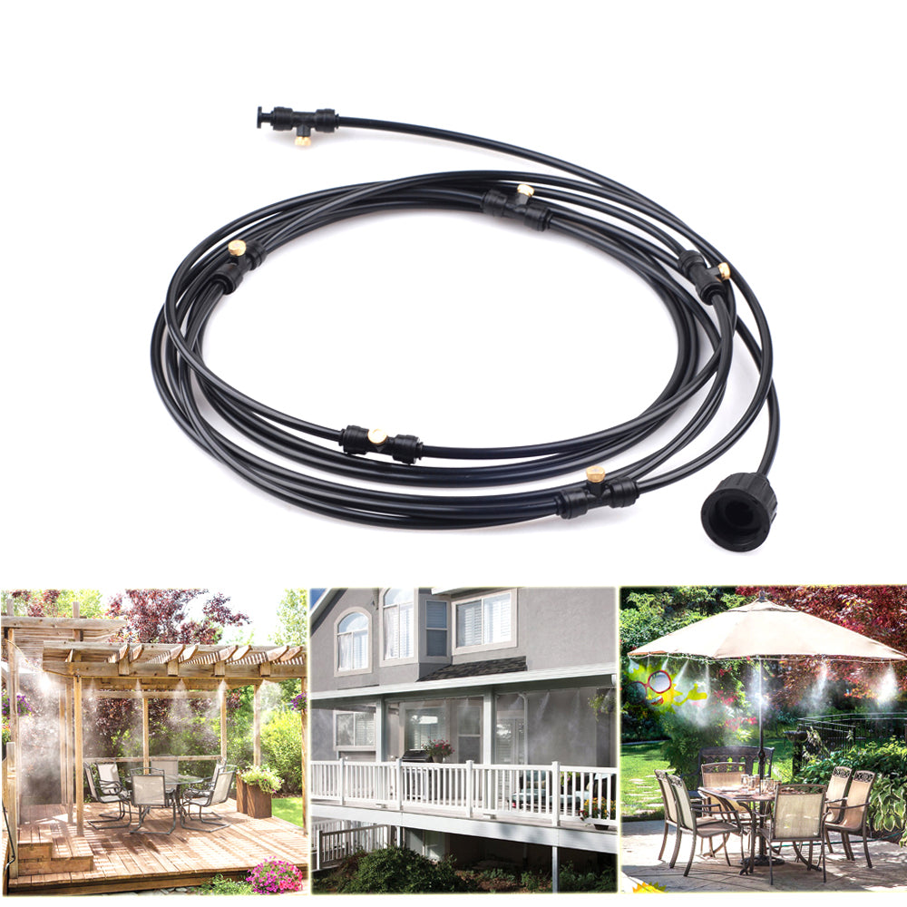 3M Outdoor Misting System Fan Cooler Water Cooling Portable Patio Mist Garden Kit