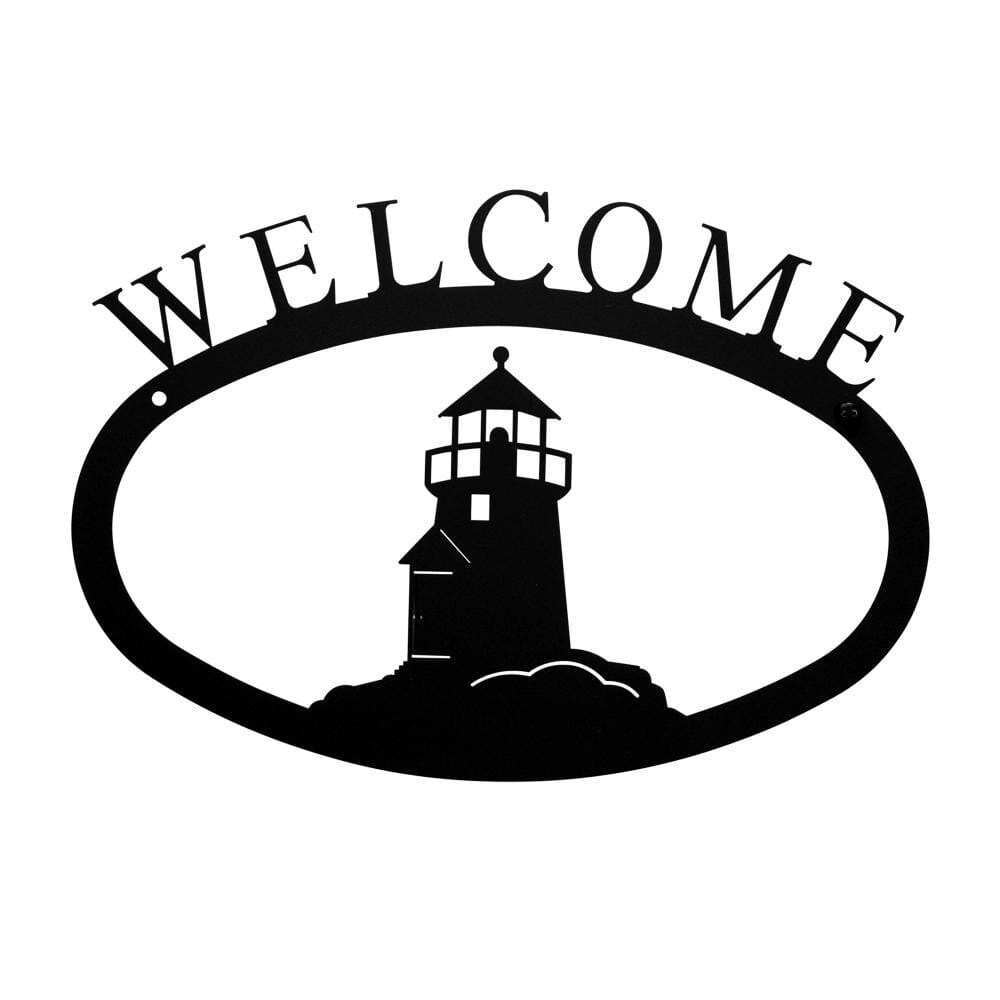 Lighthouse   Welcome Sign Small