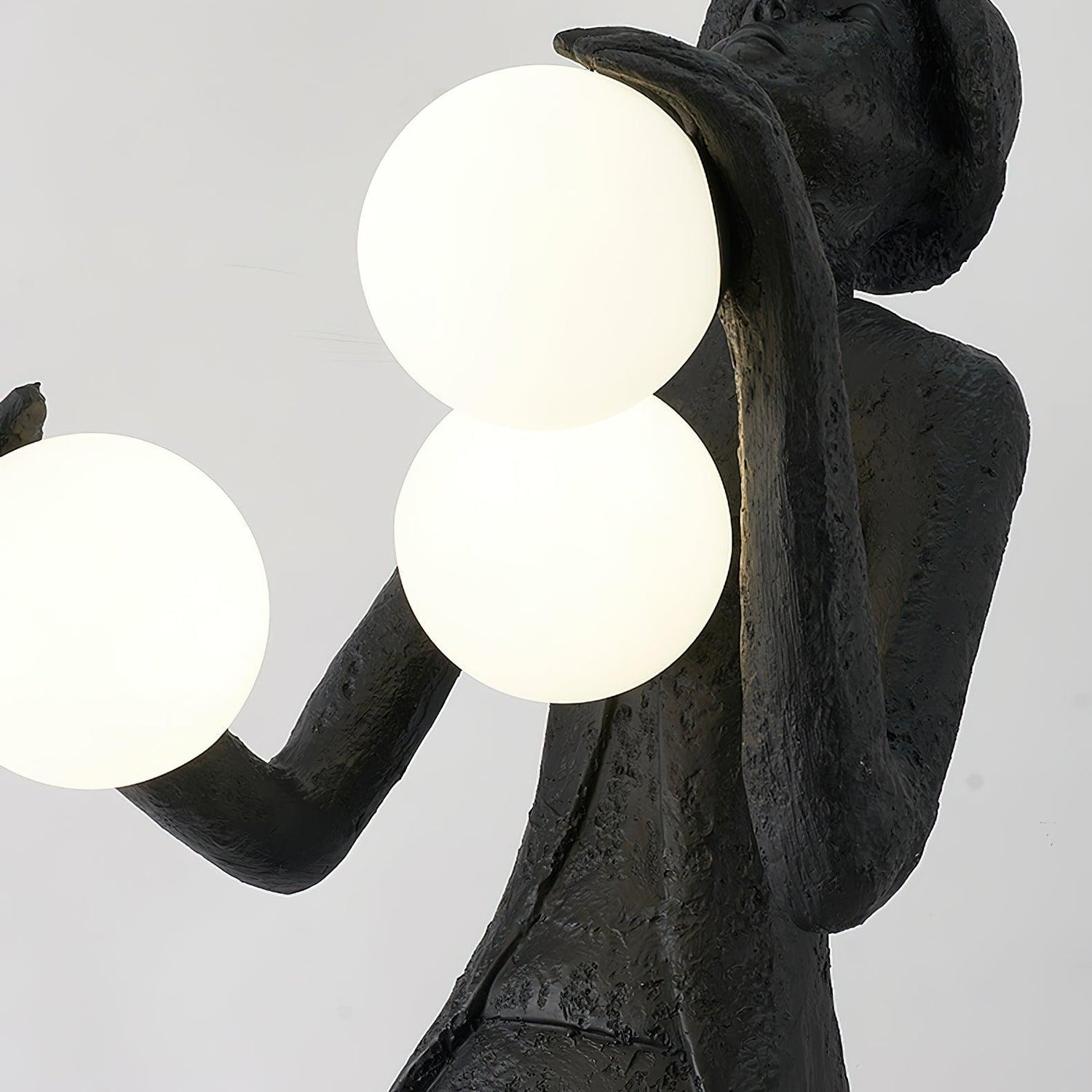 Gentleman Sculpture Floor Lamp